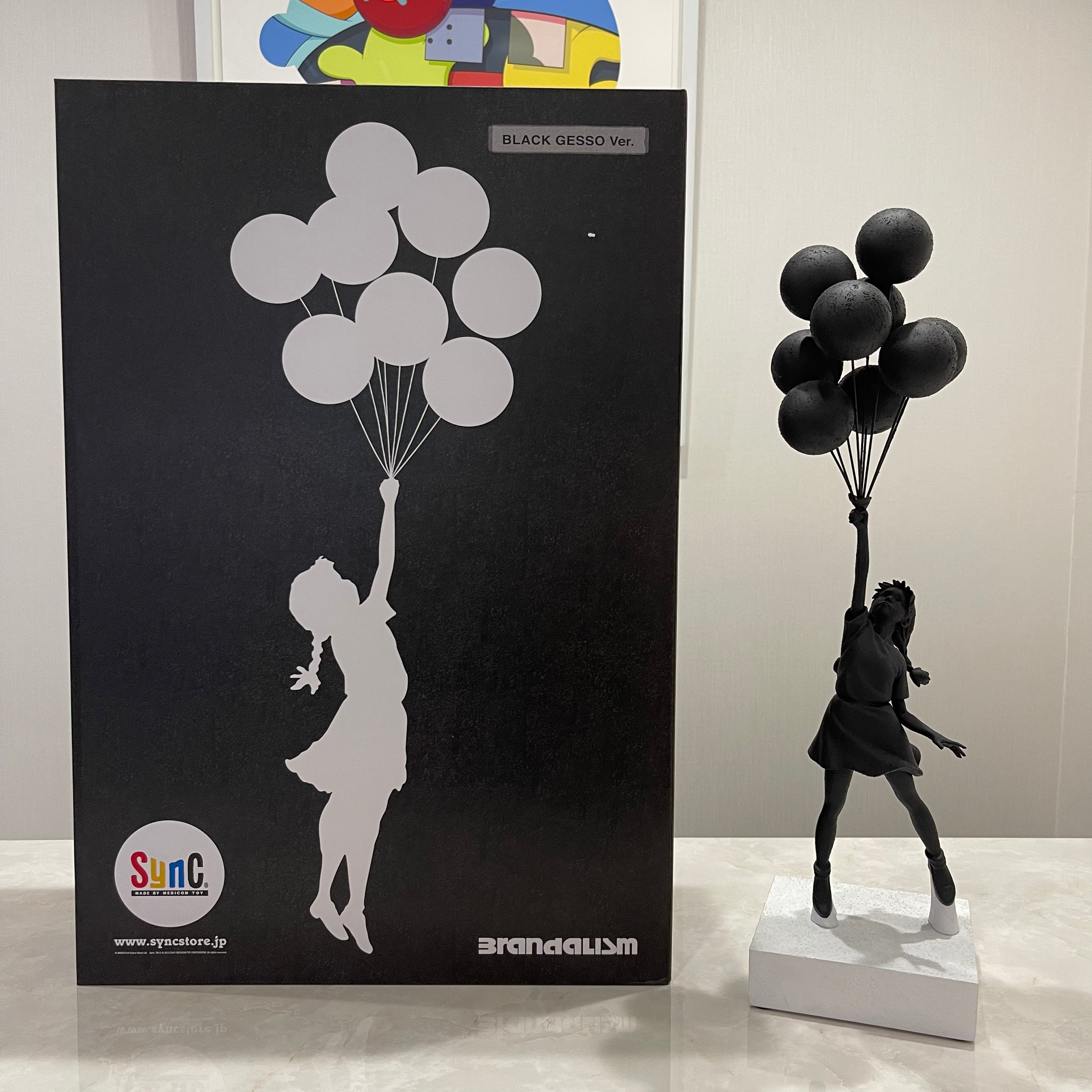 公式販売が好調 Flying Balloons Girl GESSO BLACK Ver. その他