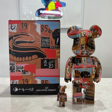 Load image into Gallery viewer, BE@RBRICK ANDY WARHOL × JEAN-MICHEL BASQUIAT #2 100％ &amp; 400％, 2021
