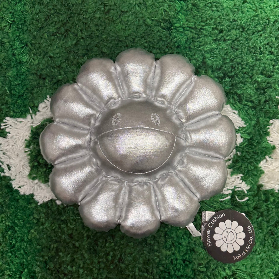 Flower Plush 30cm Silver