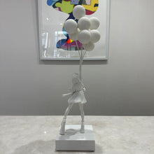 Load image into Gallery viewer, FLYING BALLOONS GIRL（GESSO Ver.）, 2020
