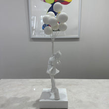 Load image into Gallery viewer, FLYING BALLOONS GIRL（GESSO Ver.）, 2020
