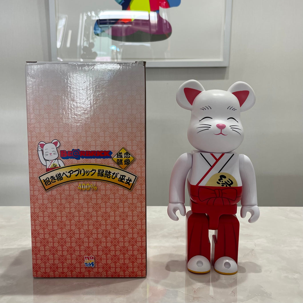 BE@RBRICK BECKONING CAT MARRIAGE (MAIDEN) 400％, 2016