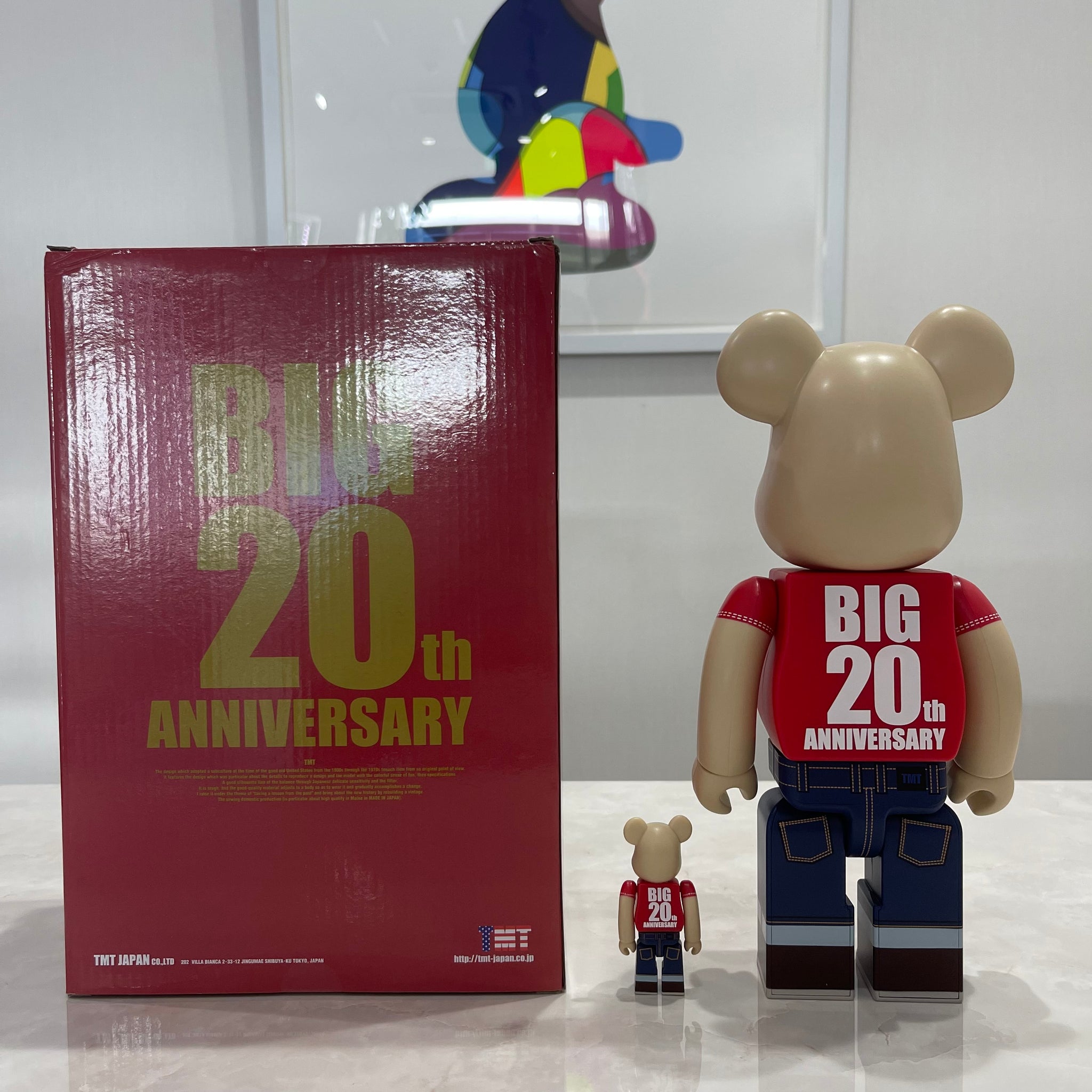 BE@RBRICK TMT 20TH ANNIV. Ver. 100％ & 400％, 2020 – AW Gallery