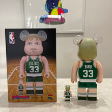 Load image into Gallery viewer, BE@RBRICK LARRY BIRD(BOSTON CELTICS) 100％ &amp; 400％, 2020
