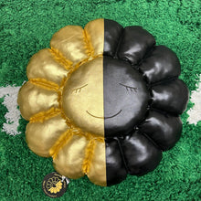 Load image into Gallery viewer, Takashi Murakami × HIKARU Flower Plush 60cm Black/Gold
