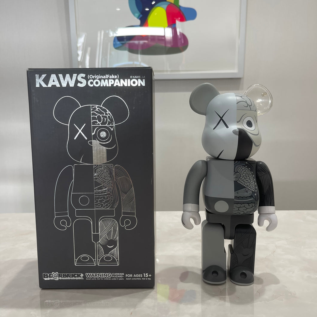 BE@RBRICK KAWS DISSECTED 400% (GREY), 2010