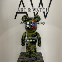 Load image into Gallery viewer, BE@RBRICK MASTERMIND VS BAPE(R)️ 1000% (GREEN), 2020
