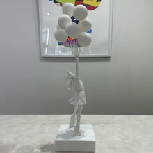 Load image into Gallery viewer, FLYING BALLOONS GIRL（GESSO Ver.）, 2020
